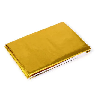 Mishimoto Gold Reflective Heat Barrier with Adhesive Backing: Fits Most Models