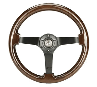 NRG 350mm Deep Dish Steering Wheel: Fits Most Models with Hub Adapter