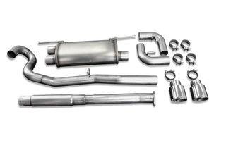 JBA Cat-Back Exhaust: Scion FR-S (13-20), Subaru BRZ (13-20) & Toyota 86 (17-20) w/ 4in Tips