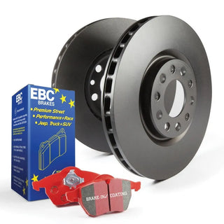 EBC S12 Brake Pads and Rotors Kit (FRONT): Scion iQ 2012 - 2015