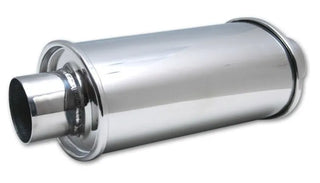 Vibrant Ultra Quiet Resonator: Fits Most Models w/ 3.0" Inlet and 3.0" Outlet