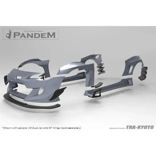 GReddy Pandem Wide Body Rear Diffuser: Subaru BRZ (13-20) & Toyota 86 (17-20)