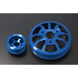 GReddy Aluminum 2 Piece Billet Pulley Kit: Subaru BRZ (13-20) & Toyota 86 (17-20)