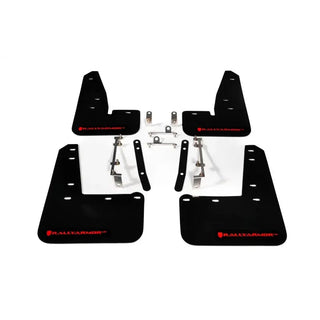 Rally Armor UR Mud Flap (REAR): Toyota GR Corolla 2023 - 2025 w/ Red Logo