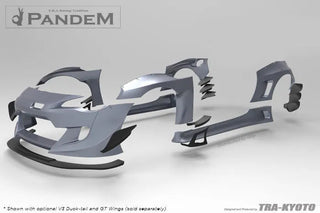 GReddy Pandem Wide Body Rear Diffuser: Subaru BRZ (13-20) & Toyota 86 (17-20)