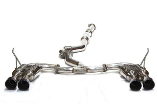 Invidia Single Layer Stainless Steel Tip Cat-back Exhaust: Subaru BRZ (13-20) & Toyota 86 (17-20)