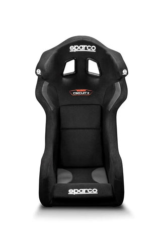 Sparco Circuit II Fixed Back Racing Seat (Fits Most Models)
