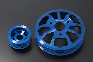 GReddy Aluminum 2 Piece Billet Pulley Kit: Subaru BRZ (13-20) & Toyota 86 (17-20)