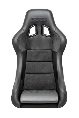 Sparco QRT-C Racing Seat: Fits Most Models with Carbon Fiber Shell & Leather/Alcantara