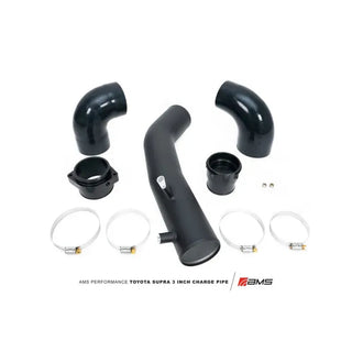 AMS Aluminum 3in Charge Pipe Kit: Toyota GR Supra 2020+