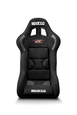 Sparco Evo L Racing Seat (FIXED BACK): w/ Carbon Fiber Shell
