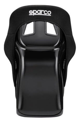 Sparco Circuit QRT Fixed Back Racing Seat Black: Fits Most Models