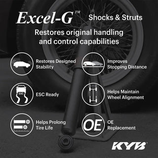 KYB Excel-G Shocks and Struts (REAR): Scion iA 2016 & Toyota Yaris iA 2017