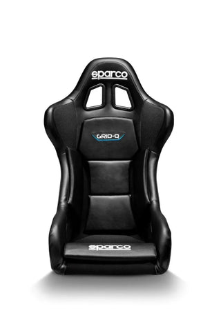 Sparco Grid Q Fixed Back Racing Seat: Fits Most Models