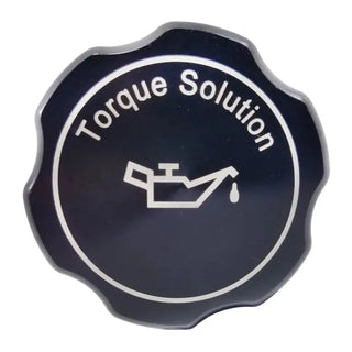 Torque Solution Billet Oil Cap (Black): Subaru BRZ (13-17) & Toyota 86 (17)