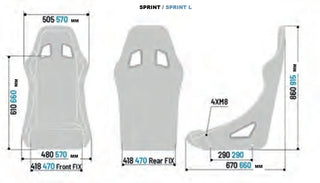 Sparco Sprint Racing Seat