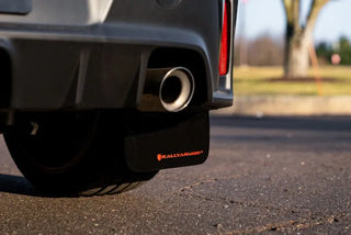 Rally Armor UR Mud Flap (REAR): Toyota GR Corolla 2023 - 2025 w/ Dark Grey Logo