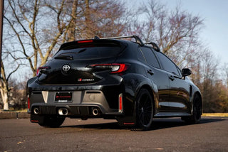 Rally Armor UR Mud Flap (REAR): Toyota GR Corolla 2023 - 2025 w/ Dark Grey Logo