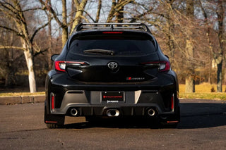 Rally Armor UR Mud Flap (REAR): Toyota GR Corolla 2023 - 2025 w/ Dark Grey Logo