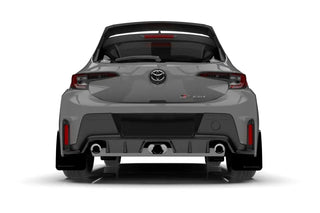 Rally Armor UR Mud Flap (REAR): Toyota GR Corolla 2023 - 2025 w/ Dark Grey Logo