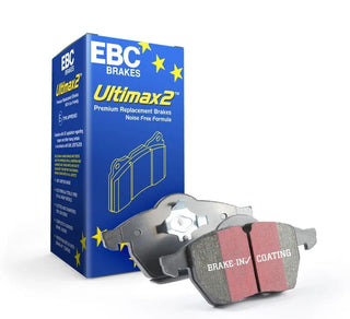 EBC Ultimax2 Front Brake Pads: Fits Most BRZ/FR-S/86/GR86 Models