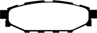 EBC Redstuff Rear Brake Pads: Fits Most BRZ/FR-S/86 Models