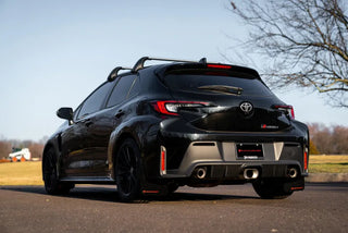 Rally Armor Mud Flap (REAR): Toyota GR Corolla 2024 - 2025 w/ Light Blue Logo