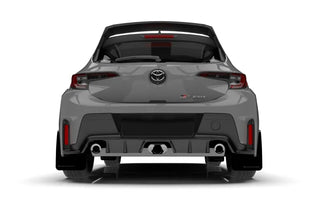 Rally Armor Mud Flap (REAR): Toyota GR Corolla 2024 - 2025 w/ Light Blue Logo