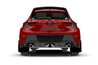 Rally Armor Mud Flap (REAR): Toyota GR Corolla 2024 - 2025 w/ Light Blue Logo