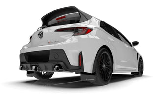 Rally Armor Mud Flap (REAR): Toyota GR Corolla 2024 - 2025 w/ Light Blue Logo