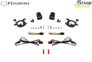 Diode Dynamics SSC1 LED Fog Light Kit: Toyota GR Corolla 2023 - 2024 w/ White SAE Fog