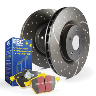 EBC S5 Brake Pads and Rotors Kit (FRONT): 2016 Scion iA