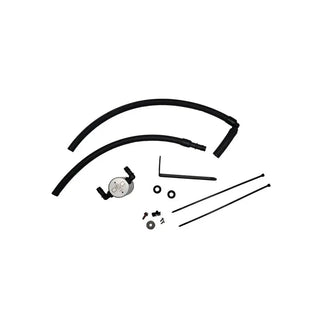 J&L Oil Separator (PASSENGER SIDE): Subaru BRZ 2022 - 2025 2.4L Clear Anodized