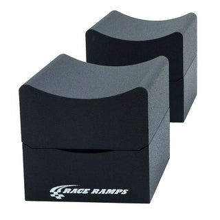 Race Ramps Supercar Wheel Crib (PAIR): Fits Most Models (14" Lift)