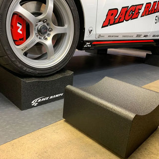 Race Ramps Supercar Wheel Crib (PAIR): Fits Most Models (14" Lift)