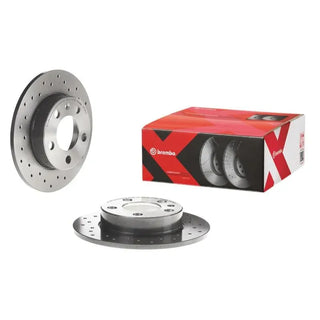 Brembo OE Premium Xtra Cross Drilled UV Coated Rotor (FRONT): Scion tC (11-16) & Scion iM (16)