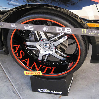 Race Ramps Wheel Crib (PAIR) 8" One-Piece: Fits Most Models