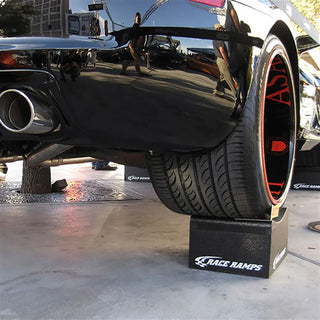 Race Ramps Wheel Crib (PAIR) 8" One-Piece: Fits Most Models