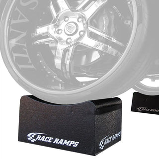 Race Ramps Wheel Crib (PAIR) 8" One-Piece: Fits Most Models