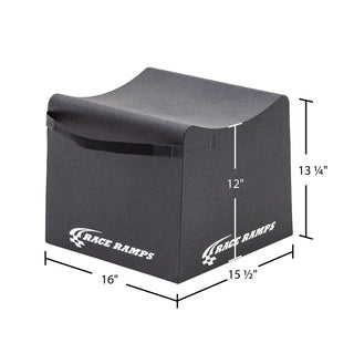 Race Ramps Supercar Wheel Crib (PAIR): Fits Most Models (12" Lift)