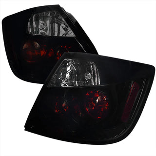 Spec D Euro Tail Lights (Dark Black): Scion tC 2005 - 2010