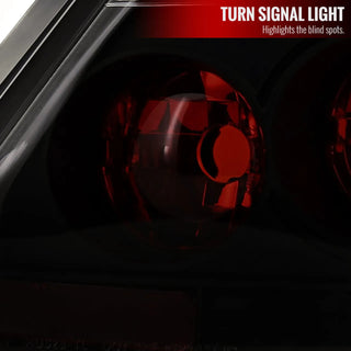 Spec D Euro Tail Lights (Dark Black): Scion tC 2005 - 2010