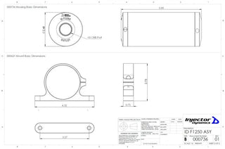 Injector Dynamics In-Line Fuel Filter: Fits Most Models