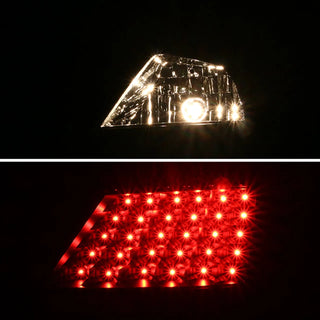 Spec D LED Tail Lights (Black): Scion tC 2005 - 2010