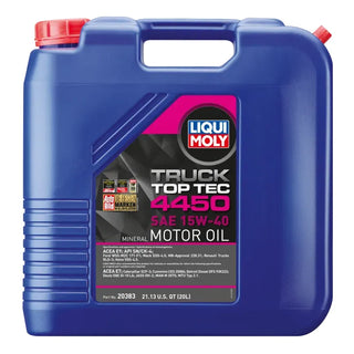 LIQUI MOLY Top Tec Truck 4450 Motor Oil SAE 15W40 (20383): Fits Most Models