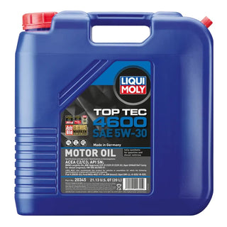 LIQUI MOLY Top Tec 4600 Motor Oil SAE 5W30: Fits Most Scion xA/xB Models