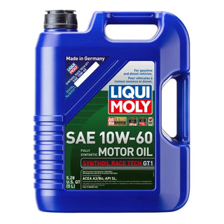 LIQUI MOLY Synthoil Race Tech GT1 Motor Oil SAE 10W60: Fits Most BMW M-Series Models