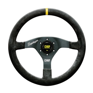 OMP Velocita Superleggero Steering Wheel: Fits Most Models w/ Suede Grip