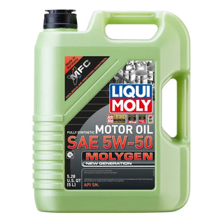 Liqui Moly Molygen New Generation Motor Oil SAE 5W50: Fits Most Models