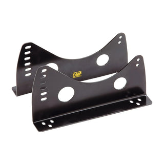 OMP Side Mount Steel Seat Brackets: Fits Most Models w/ Lateral Attachments